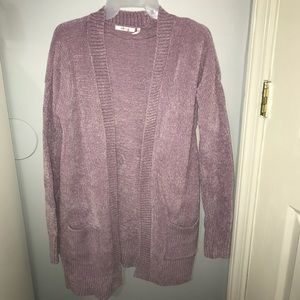 Super Soft Light Purple Cardigan